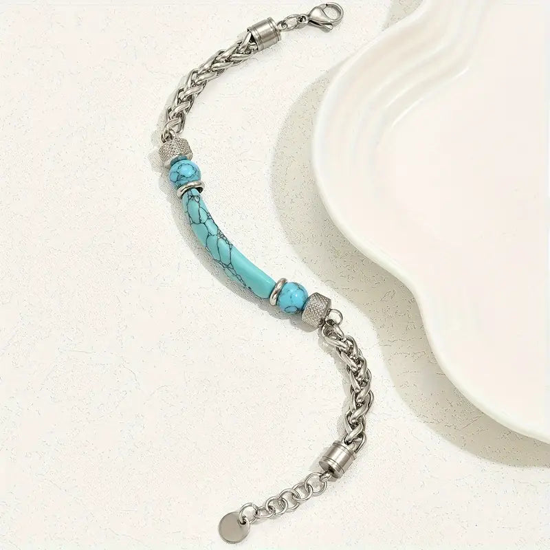 Blue Stone Bracelet | Together Against Diabetes