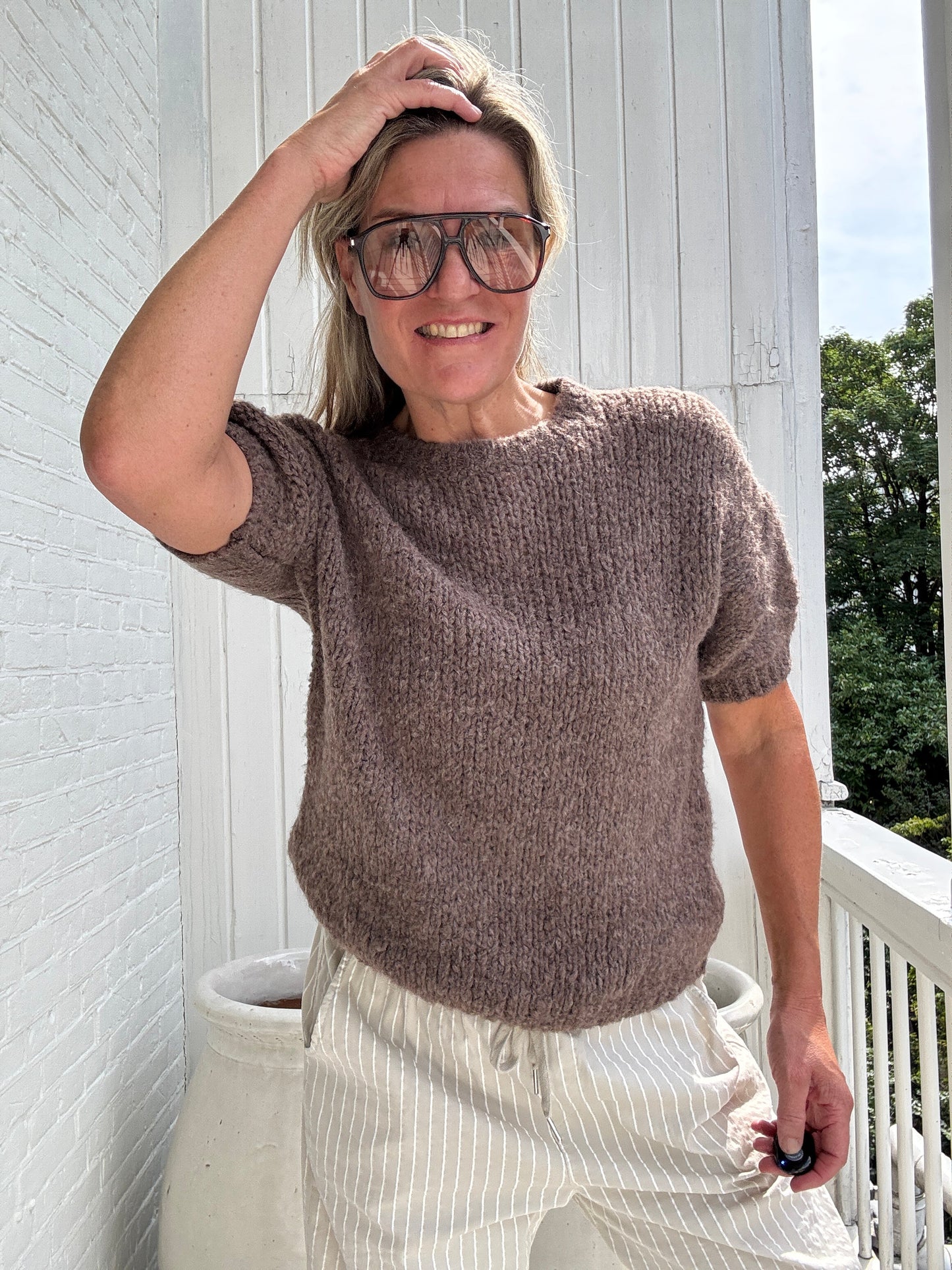 Ava™ Casual Knit Top