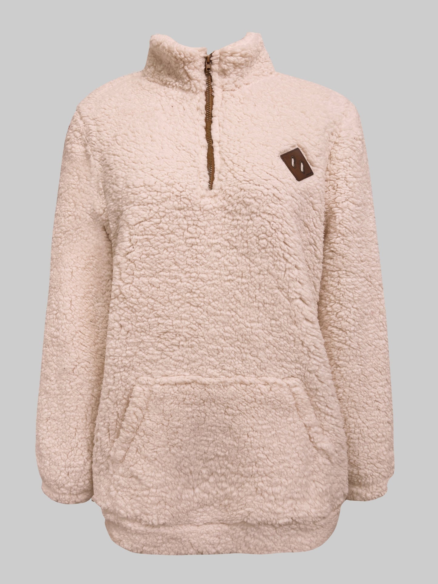 Nora™ - Zip-up Teddy Sweater