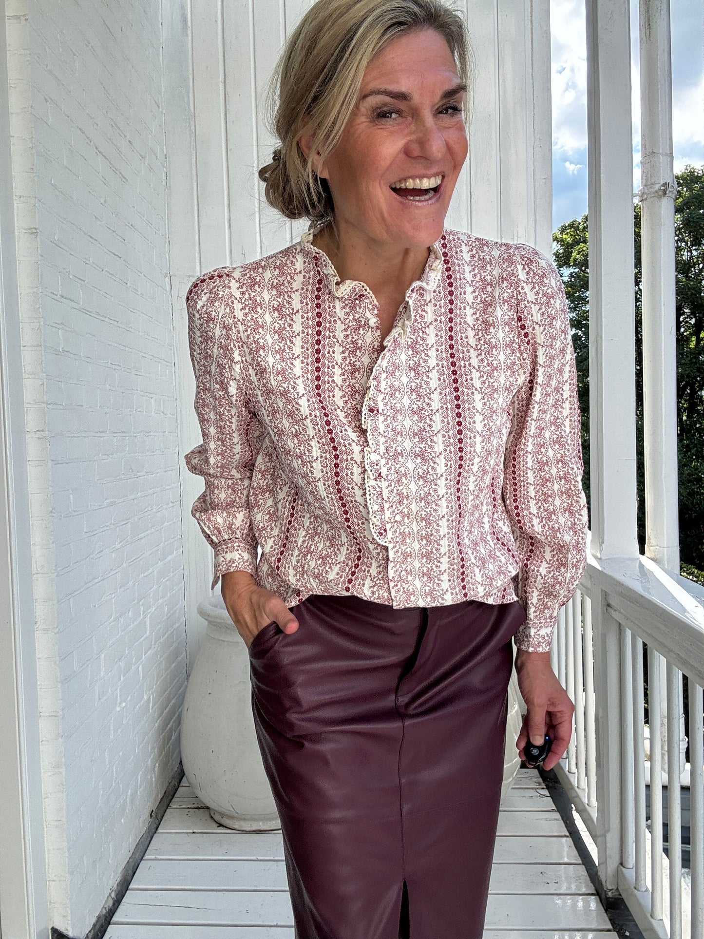 Doris™ Ruffle Blouse