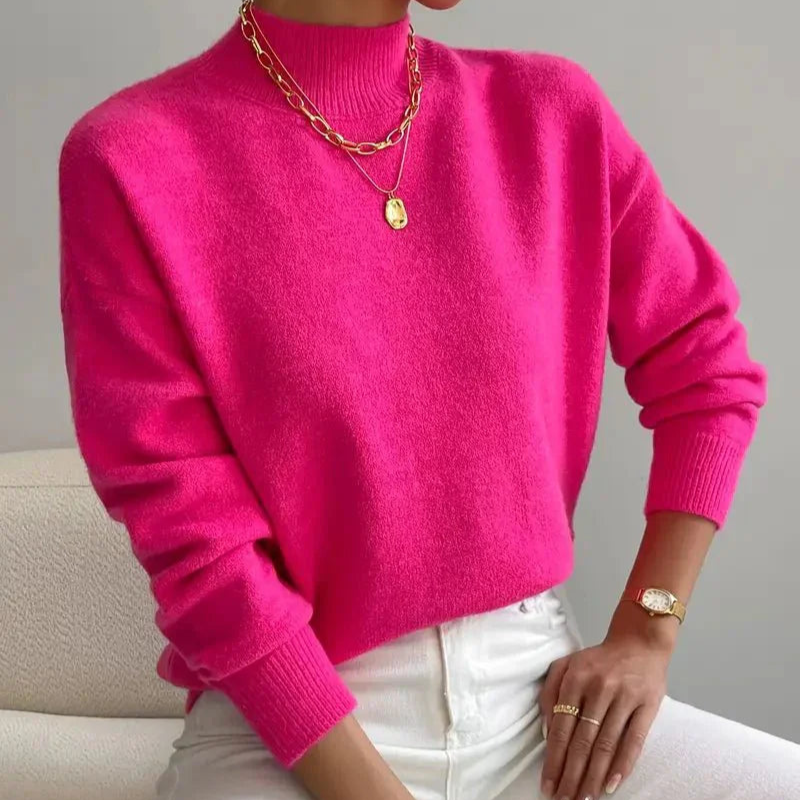 Maisie™ - Cozy Turtleneck Sweater