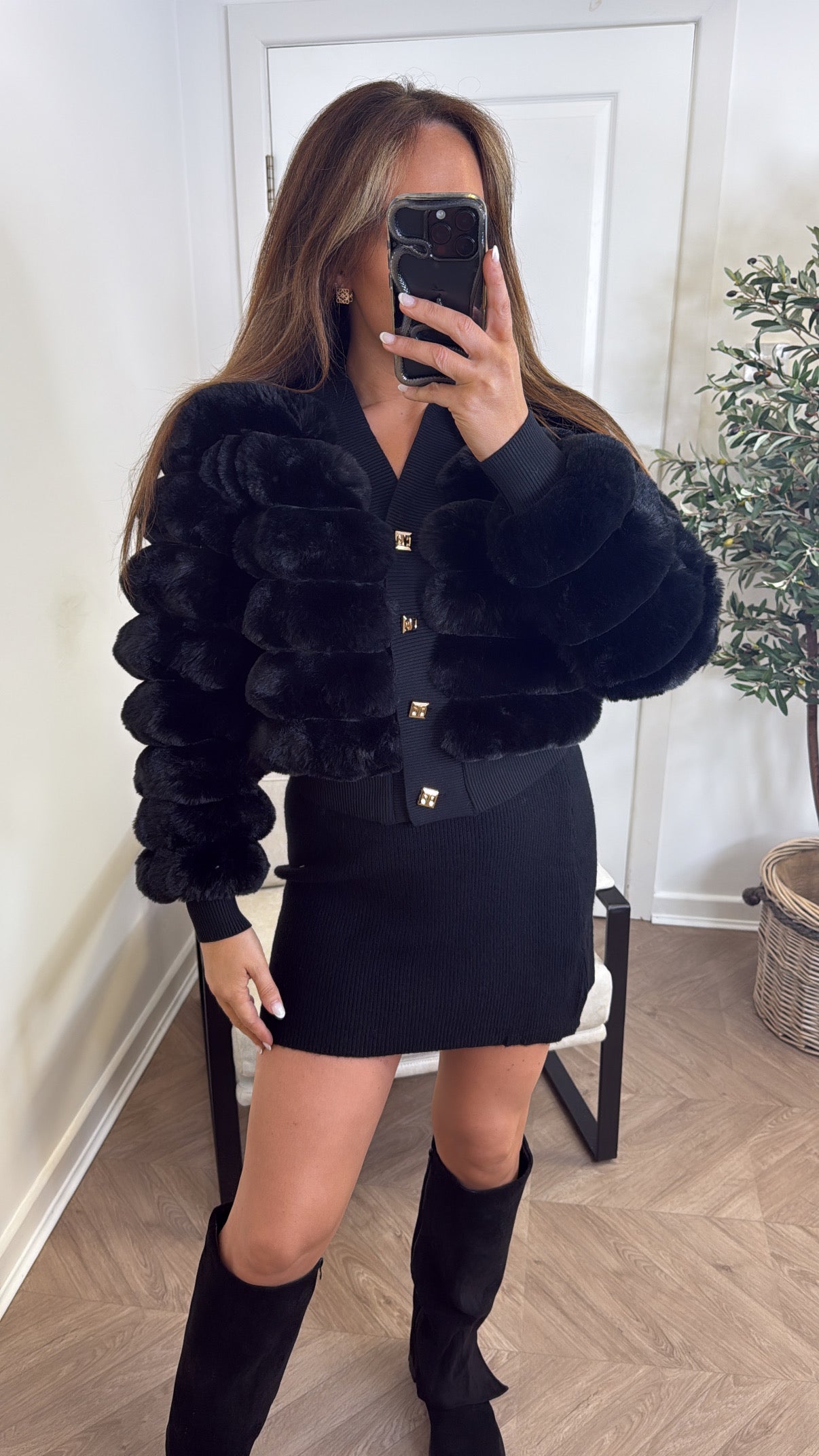 Valeria™ Luxe Statement Cardigan