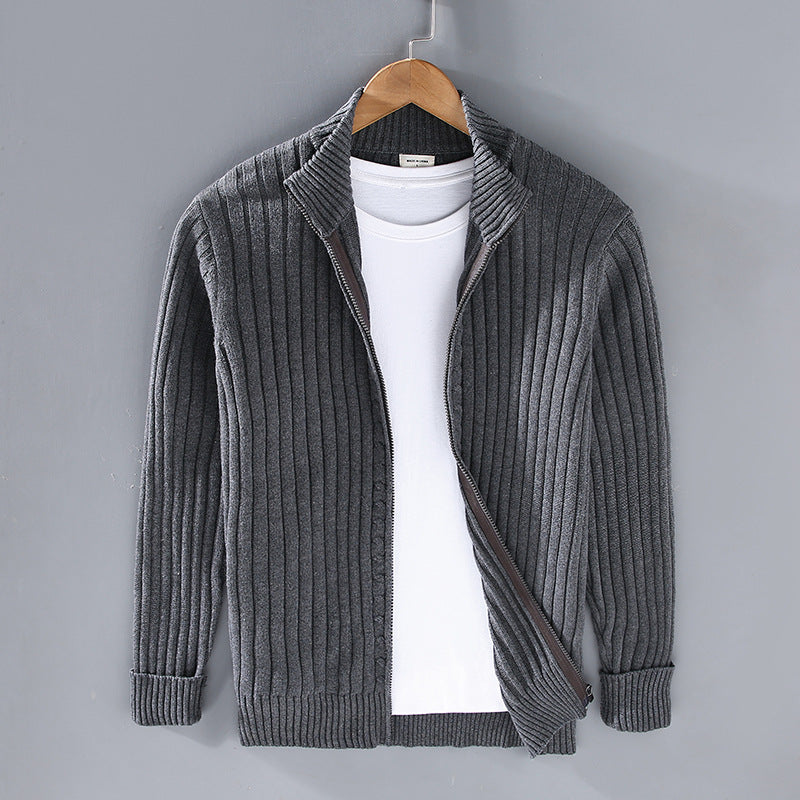 Gerald™ - Knitterd Warm Zip-up Cardigan