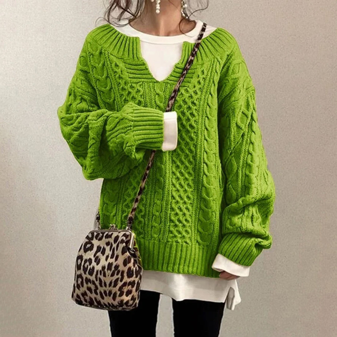 Sofia™ Cozy Knitted Sweater