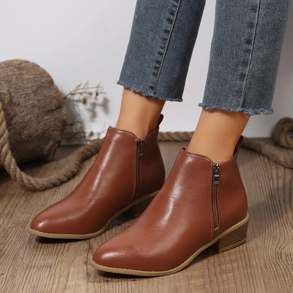 Julie™ - Comfort Zip Boots