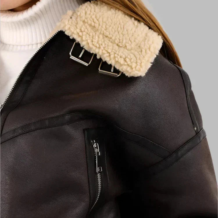 Mirella™ - Breathable Leather Jacket