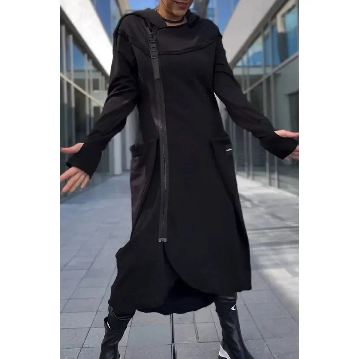 Adelia™ – Long Sleeve Dress
