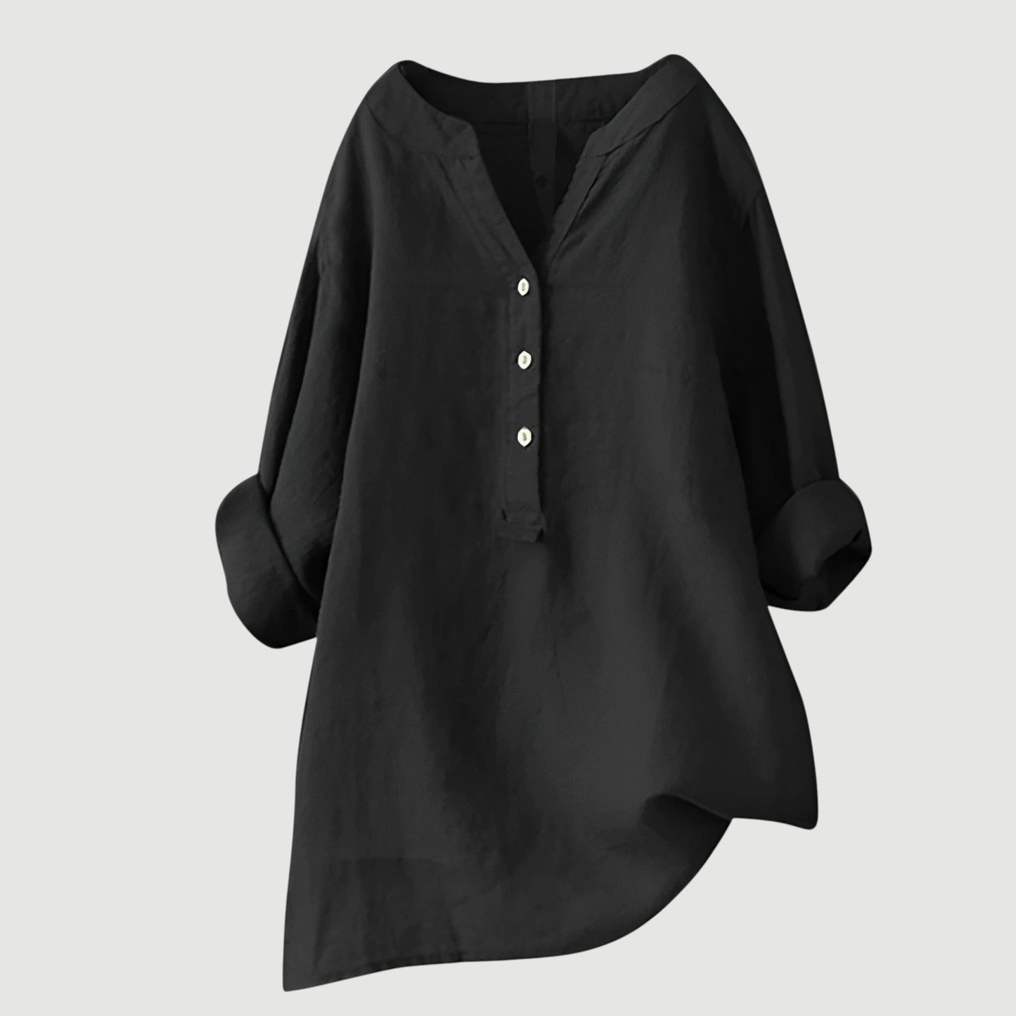 Freja™ – Airy linen button-down shirt