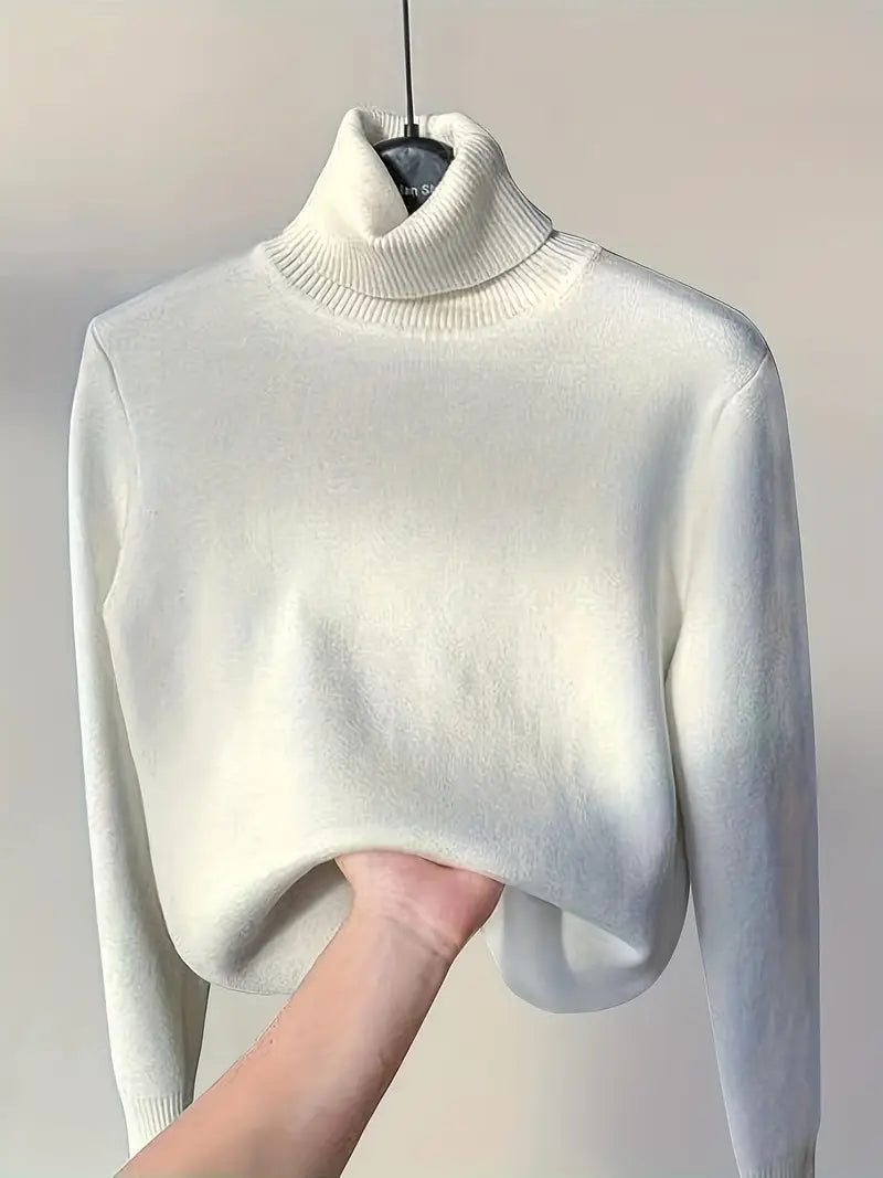 Myrna™ - Casual High Neck Sweater