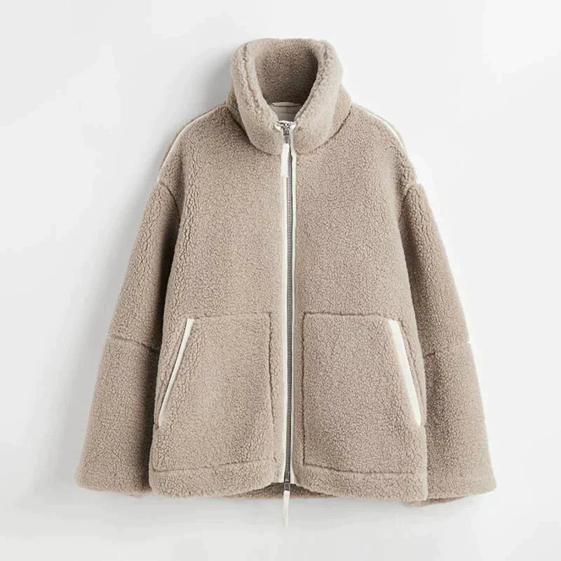 Liora™ - Oversized Teddy Jacket