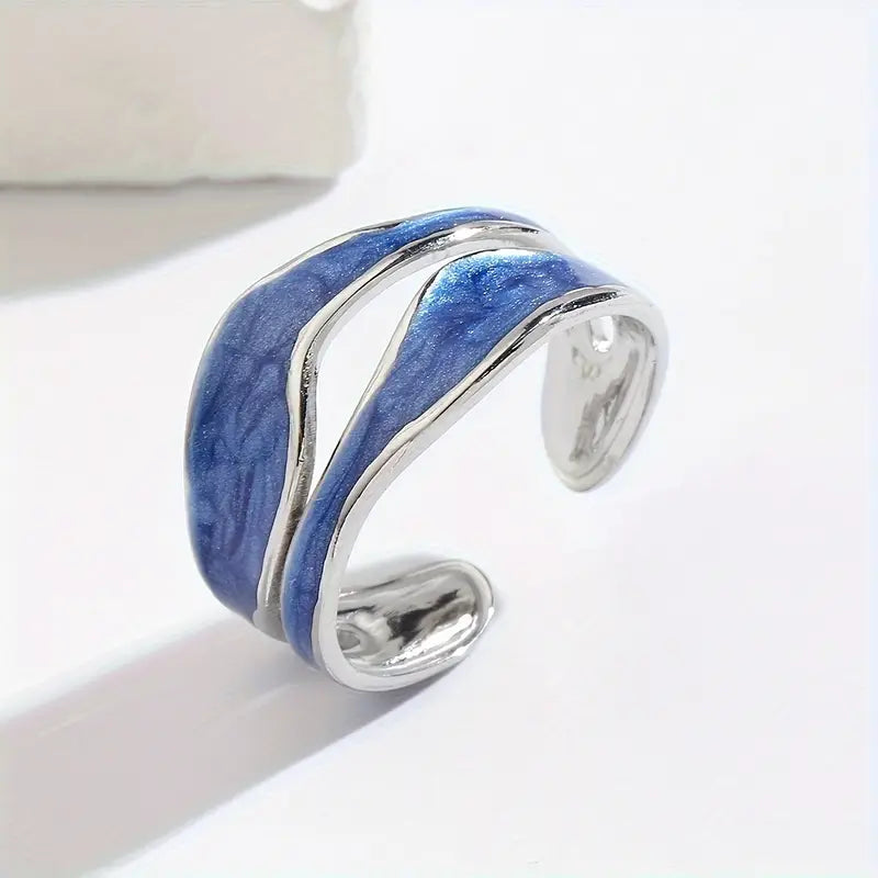Blue Wave Ring | Together Against Diabetes