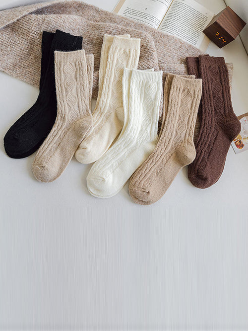 Charlie™ - 6 Pairs Winter Wool Socks