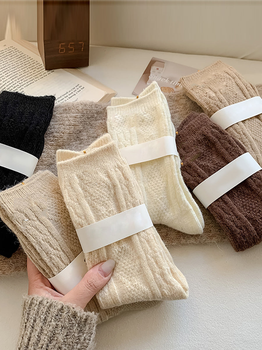 Charlie™ - 6 Pairs Winter Wool Socks