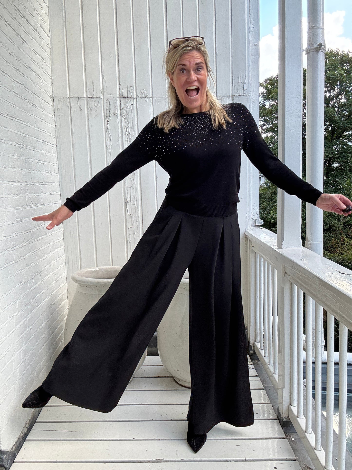 Victoria™ Wide-Leg Trousers