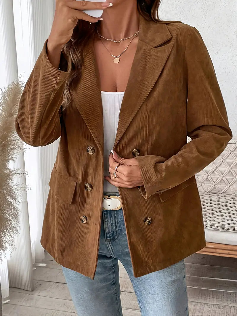Emma™ - Classic Corduroy Warm Blazer
