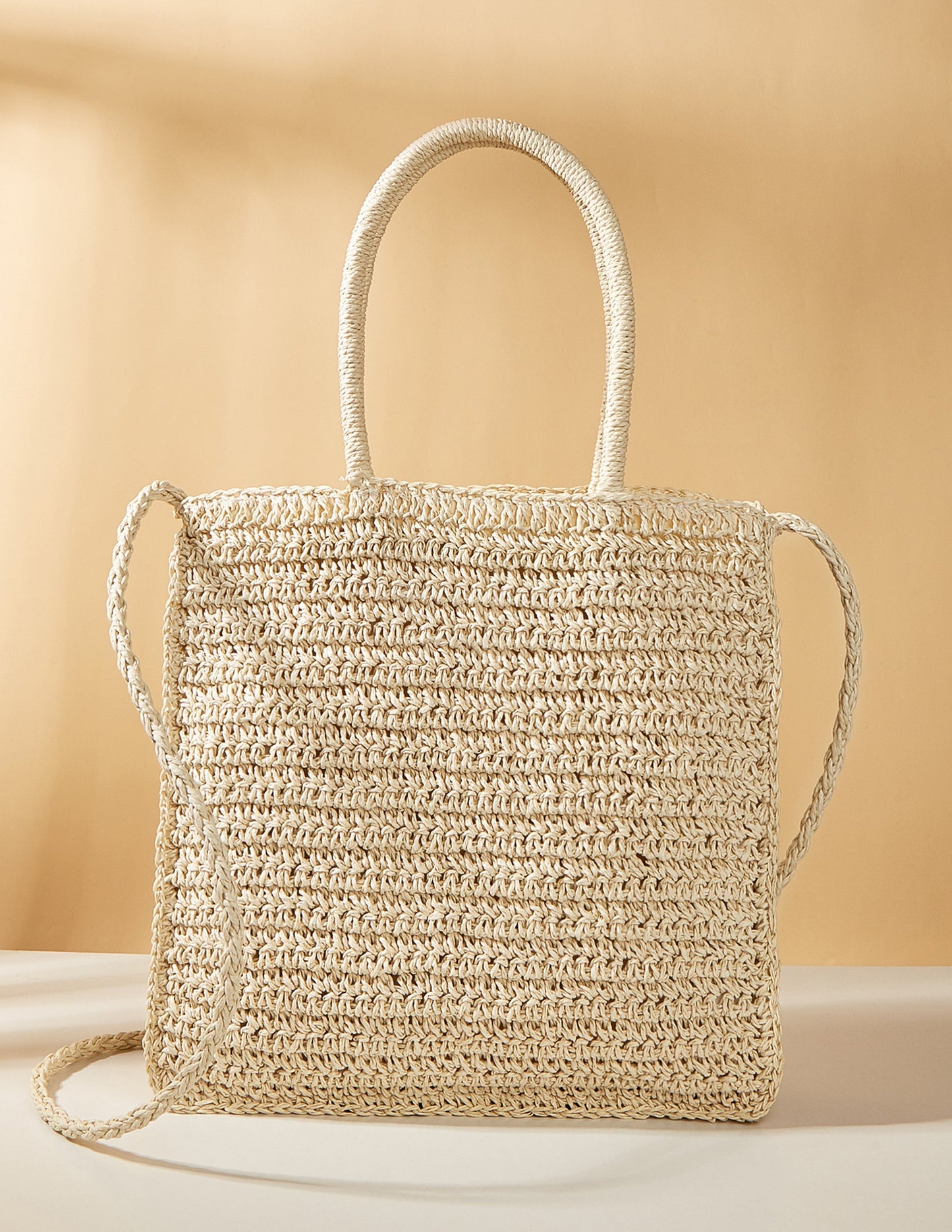 Amabel™ - Colored Flower Straw Bag