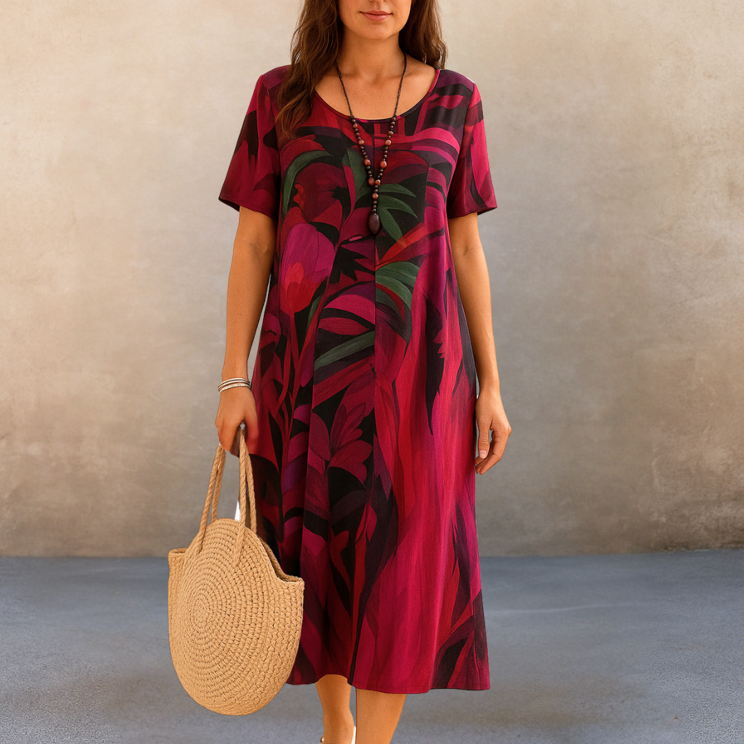 Annies™ – Comfortable Floral Dress