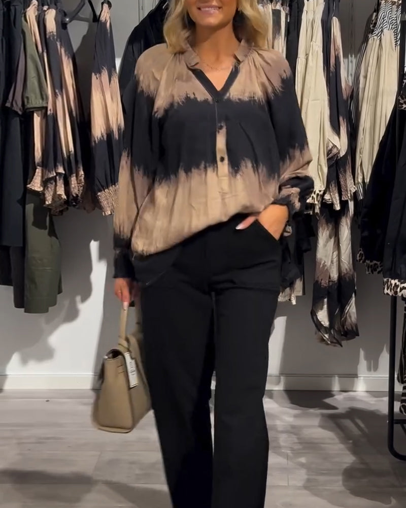 Elvira™ - Vintage Button Blouse