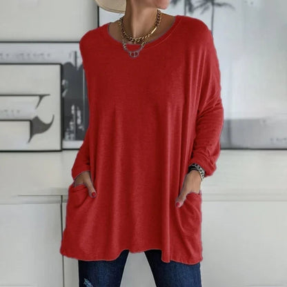 Aeira™ –  Casual long-sleeved top