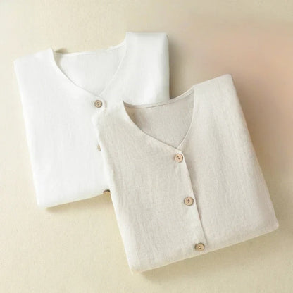 Elizza™ – Thin Linen Top