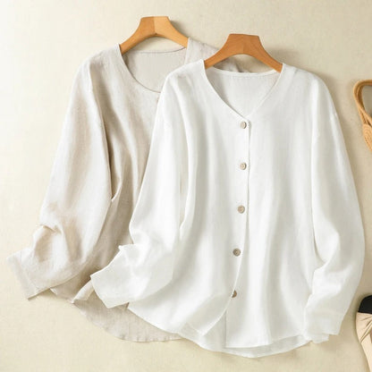 Elizza™ – Thin Linen Top