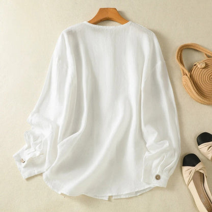 Elizza™ – Thin Linen Top