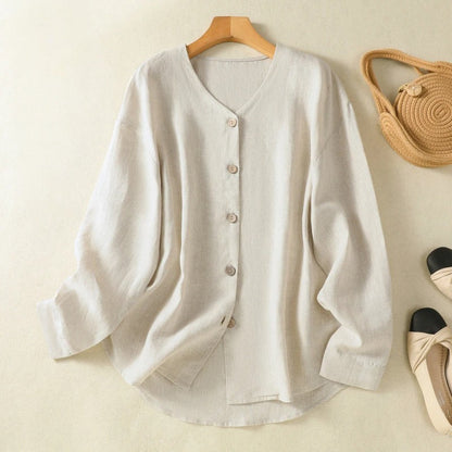 Elizza™ – Thin Linen Top