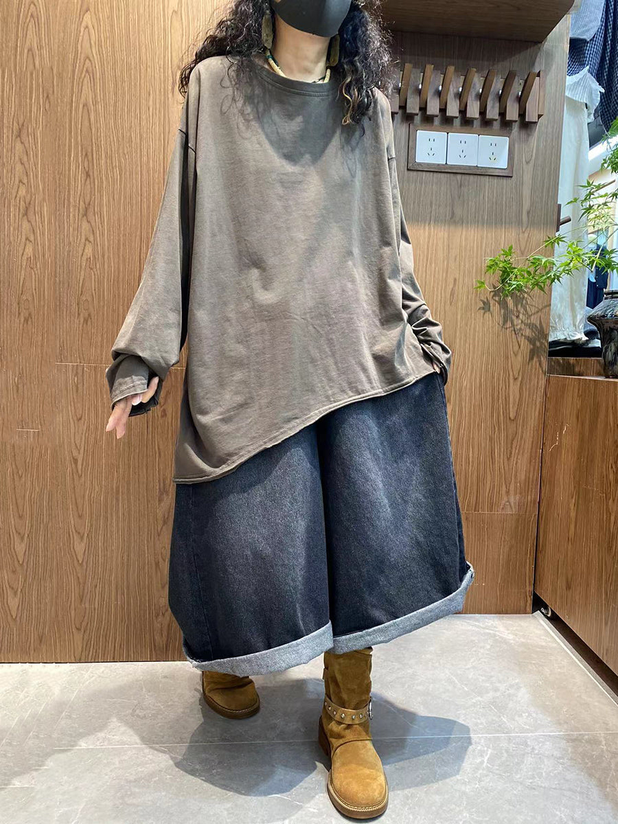 Fanny™ - Cotton O-Neck Shirt