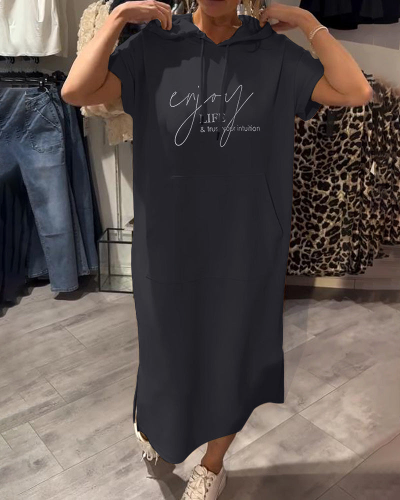 Sheeka™ – Casual hoodie dress for women
