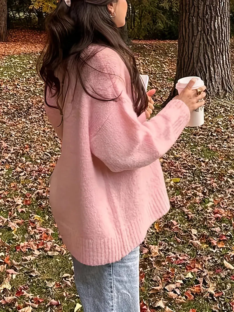 Cozy Autumn Sweater | Together against Breast Cancer