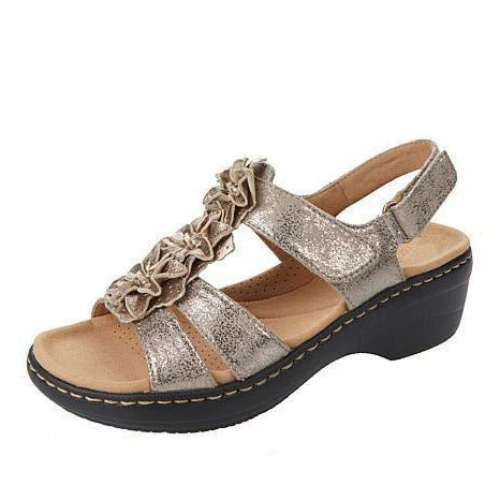 Orina™ – Stylish Sandals with Floral Print