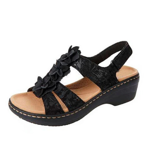 Orina™ – Stylish Sandals with Floral Print