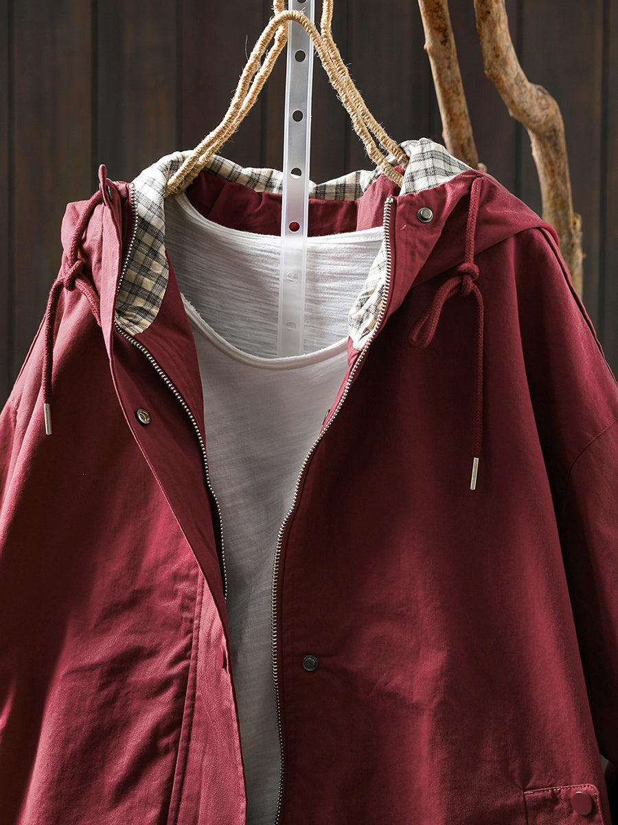 Amina™ - Hooded Cotton Jacket