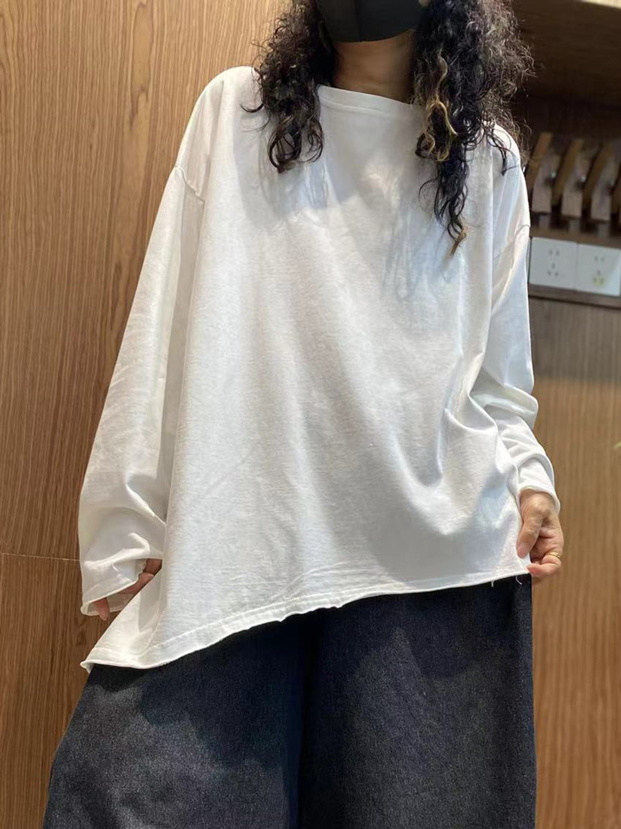 Fanny™ - Cotton O-Neck Shirt