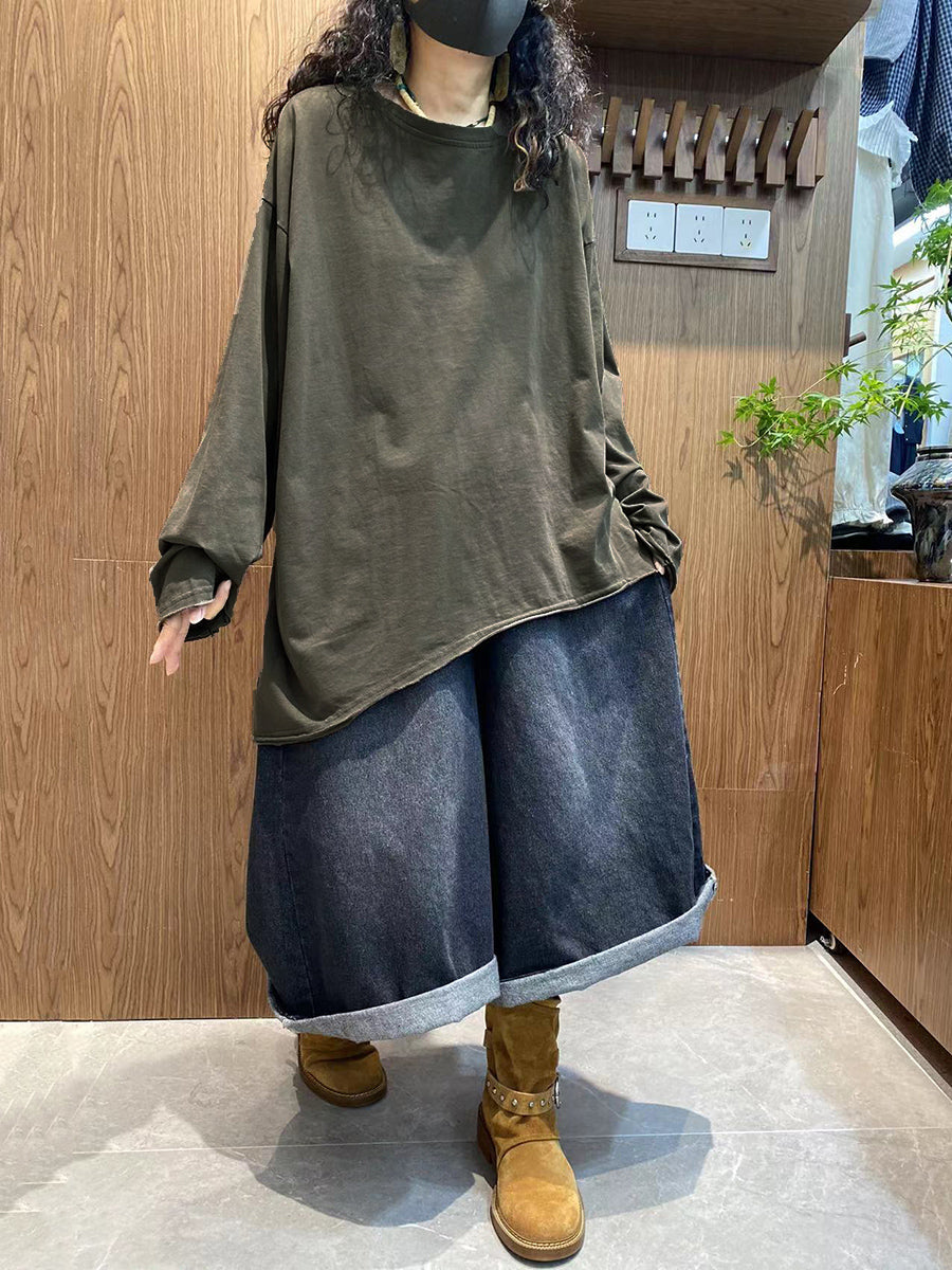 Fanny™ - Cotton O-Neck Shirt