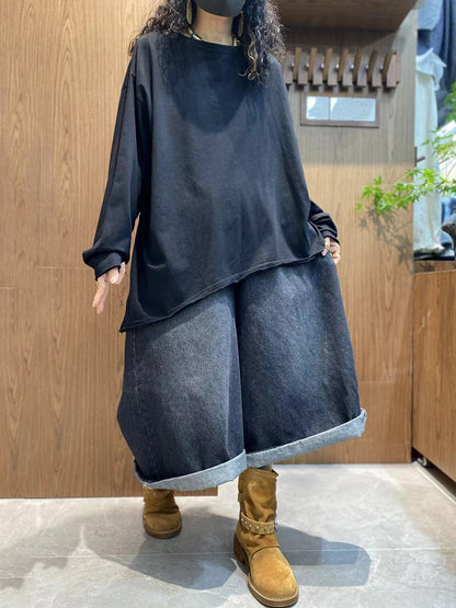 Fanny™ - Cotton O-Neck Shirt