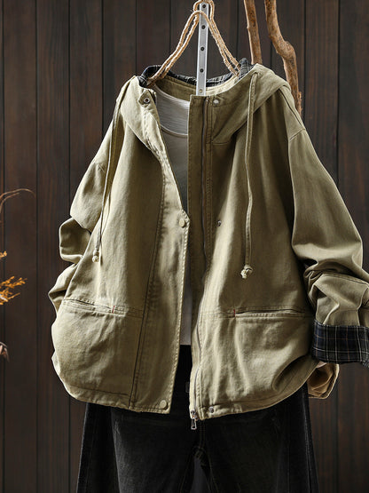 Faith™ - Hooded Cotton Jacket