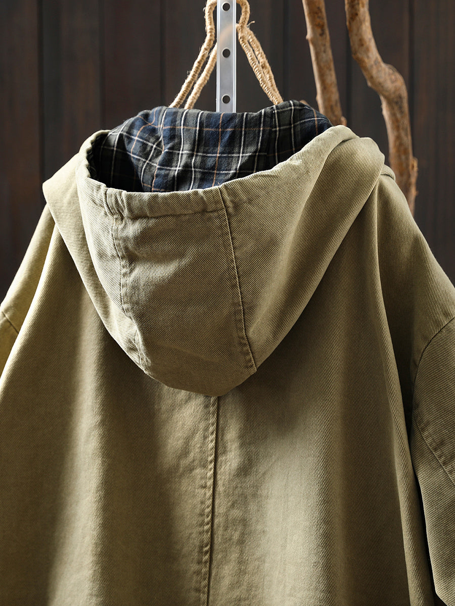 Faith™ - Hooded Cotton Jacket