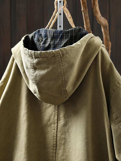 Faith™ - Hooded Cotton Jacket