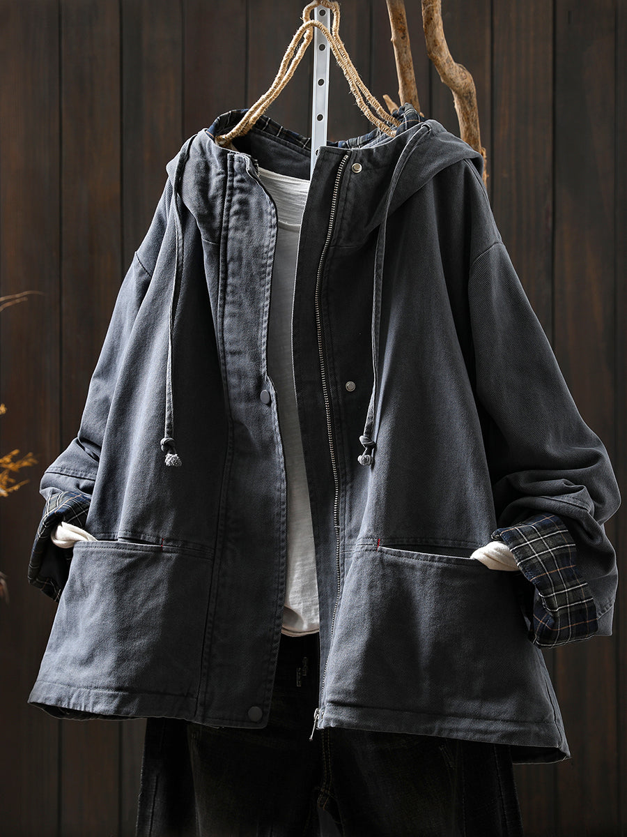 Faith™ - Hooded Cotton Jacket