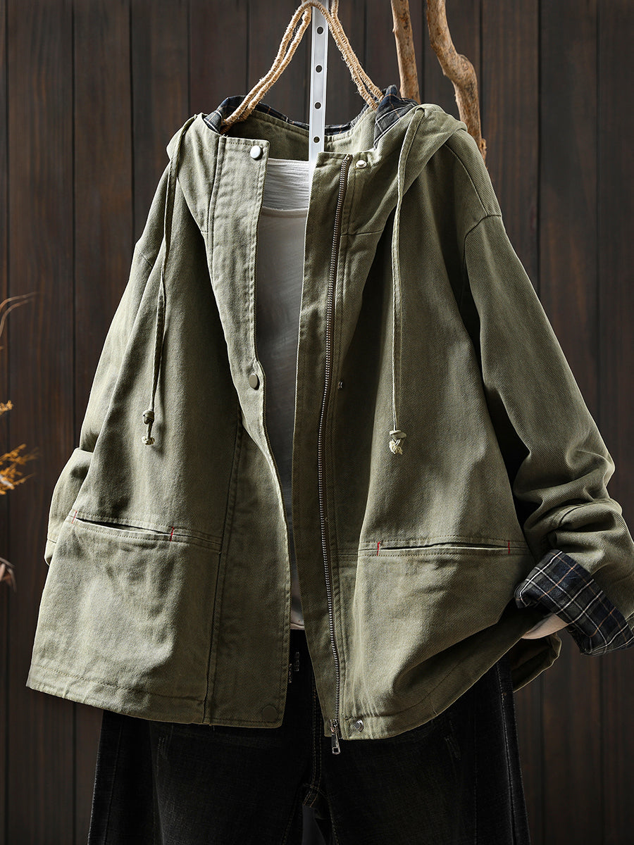 Faith™ - Hooded Cotton Jacket