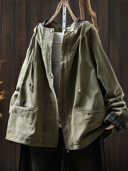 Faith™ - Hooded Cotton Jacket