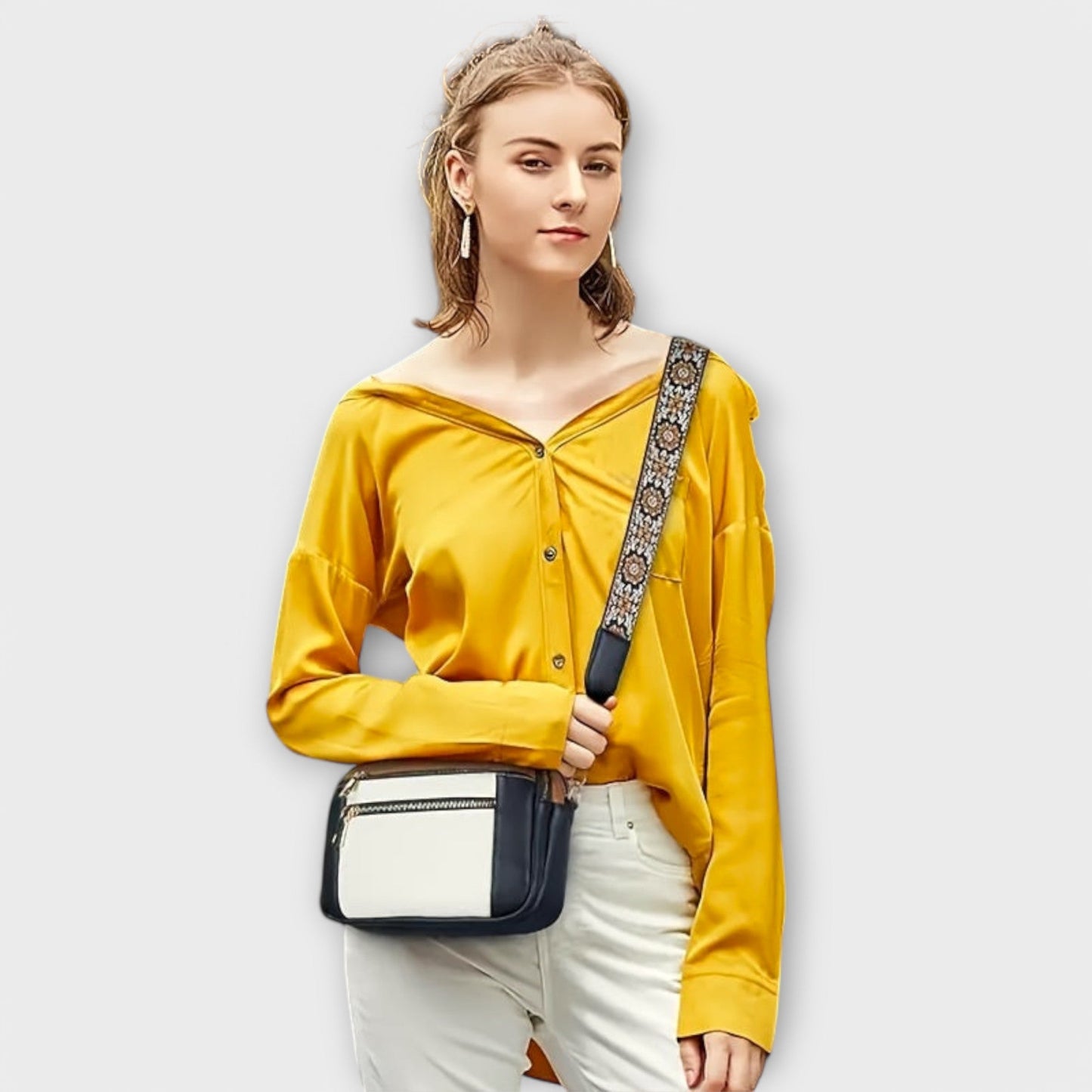 Claire™ - Vegan Leather Crossbody Bag