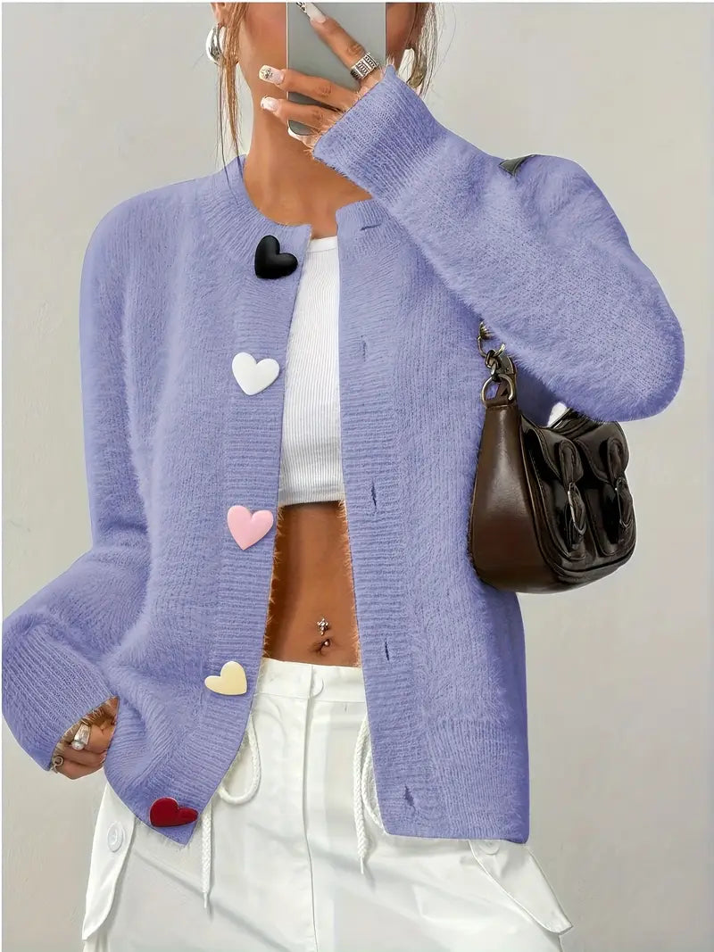 Heart Cardigan | Together against Breast Cancer