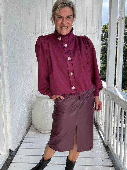 Alaina™ Puff Sleeve Jacket