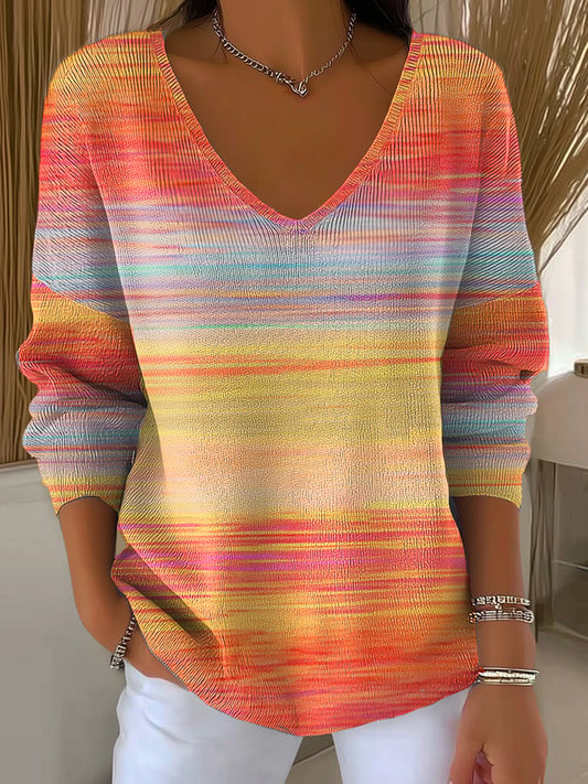 Alyra™ - Colorful Warm Sweater