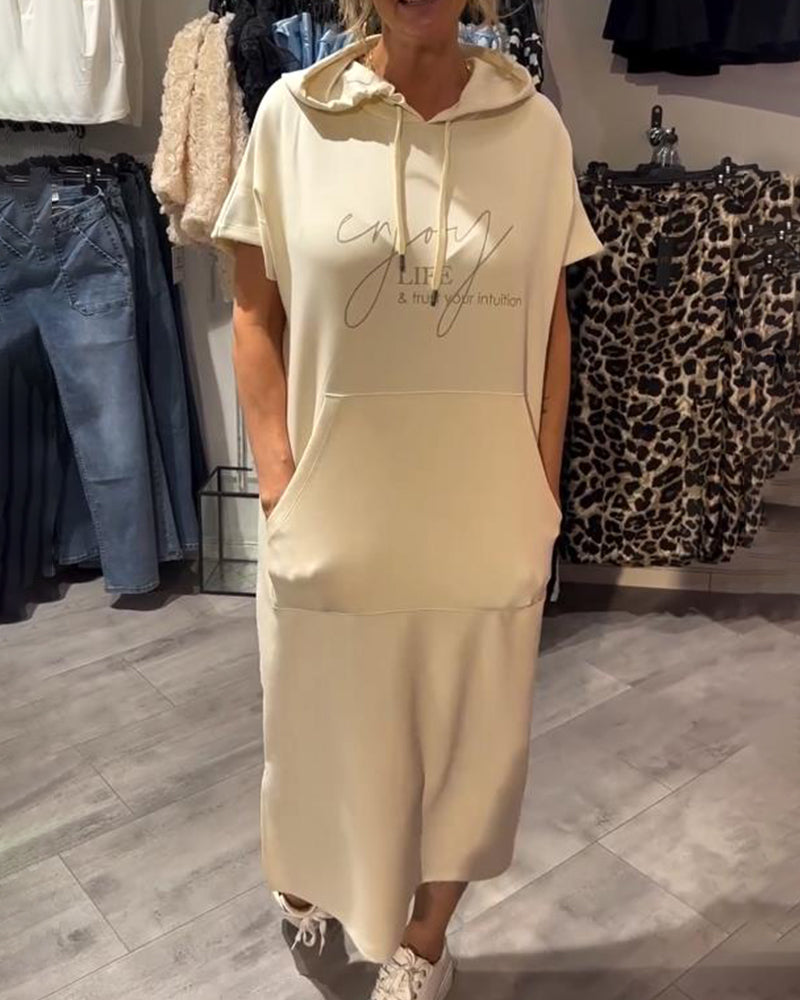 Sheeka™ – Casual hoodie dress for women