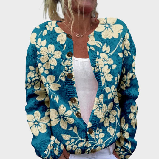 Mariana™ - Relaxed Floral Cardigan