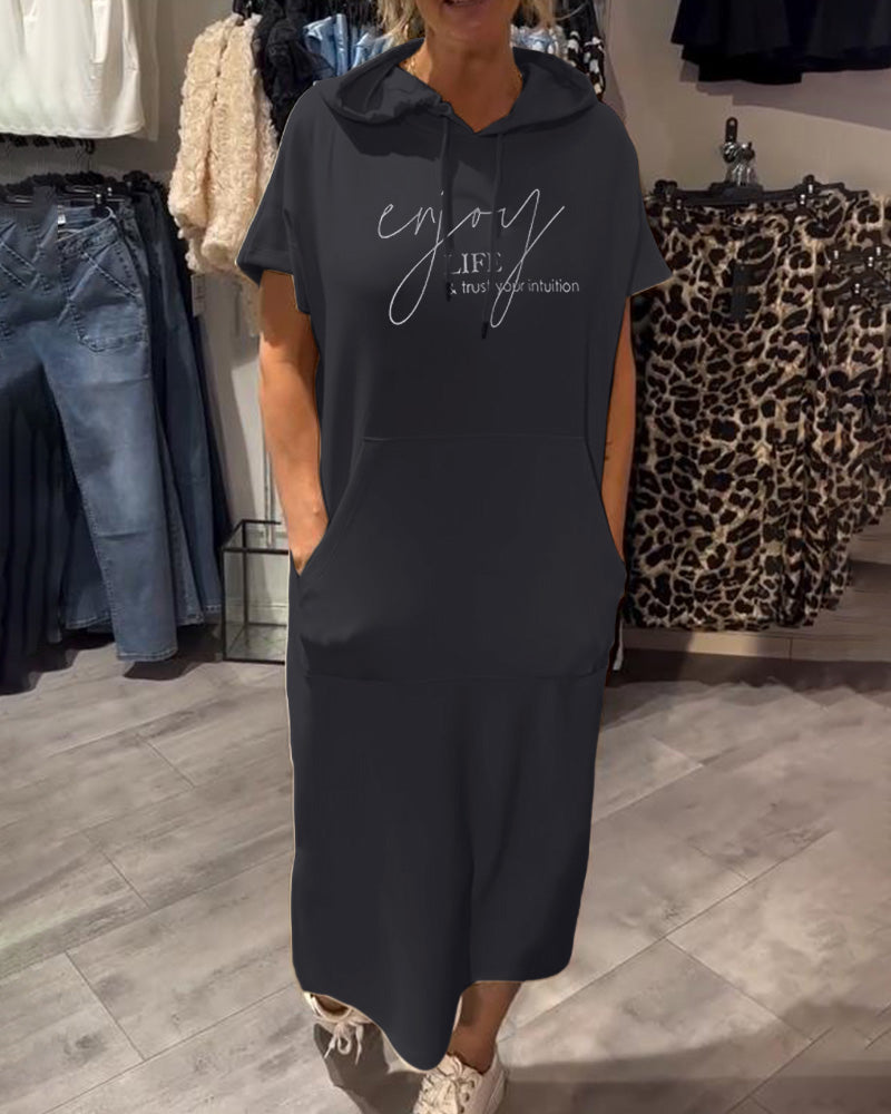 Sheeka™ – Casual hoodie dress for women