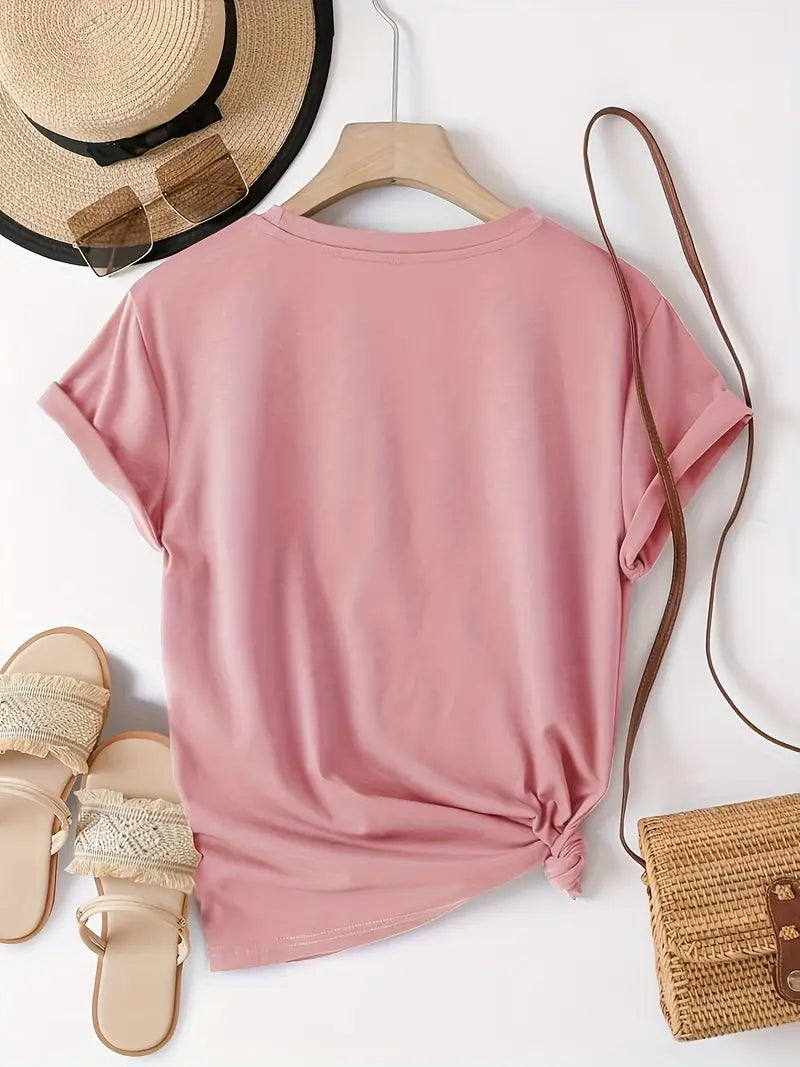 Sparkling Heart T-Shirt | Together Against Breast Cancer